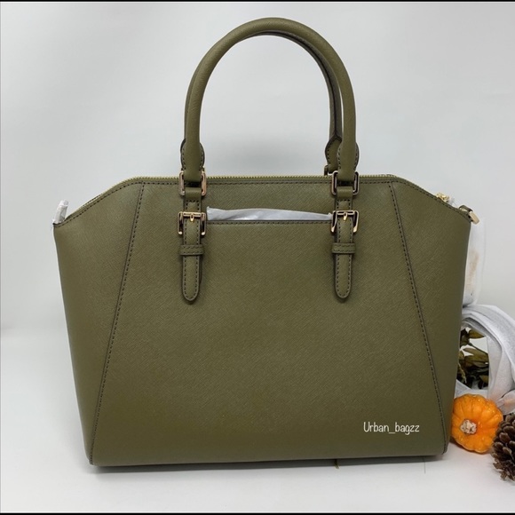 Michael Kors Ciara Large Top Zip Satchel - Picture 3 of 6